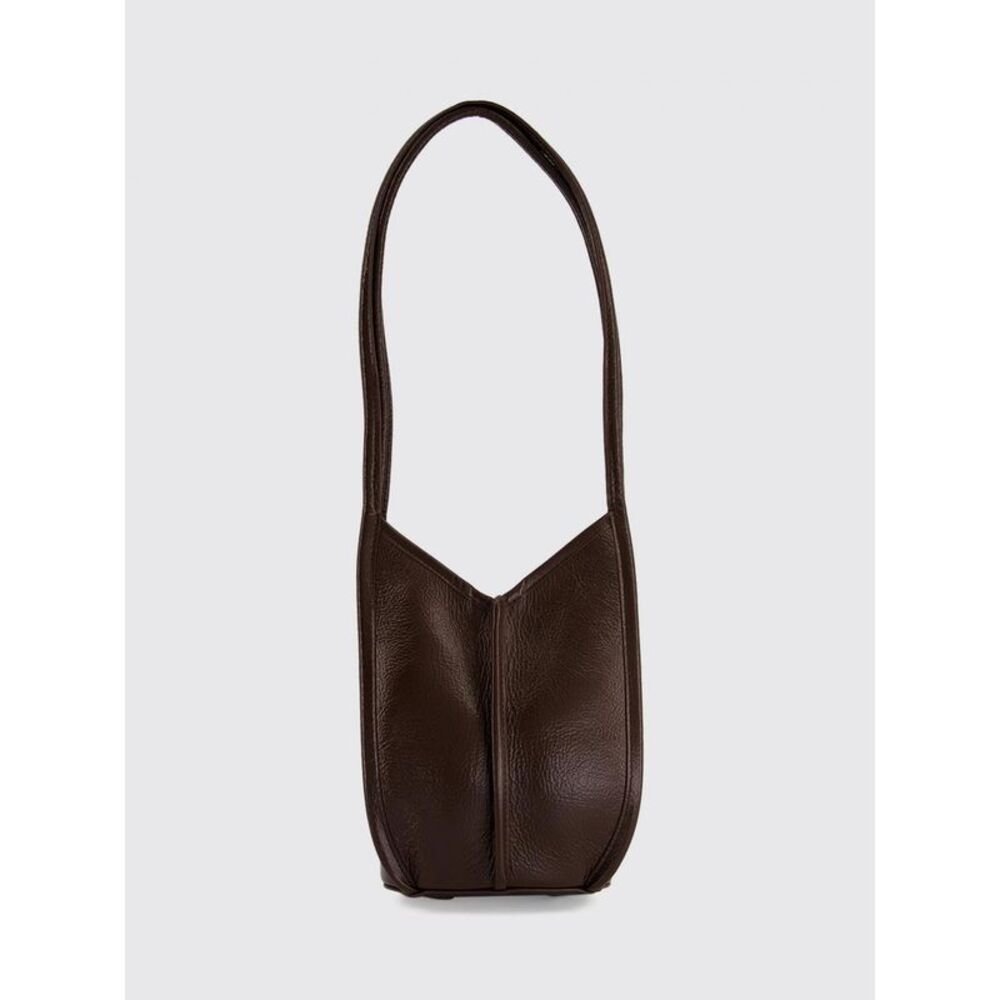 Hereu Men Calella Distressed Hereu Calf Leather Tote Bag With Double Handle